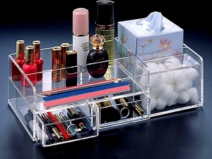 Acrylic-makeup-organizer